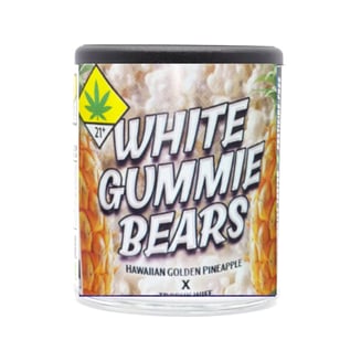 White Gummie Bears by Phat Panda