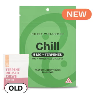 Chill Tranquil Berry Bliss [20pk] (100mg) by Curio Wellness