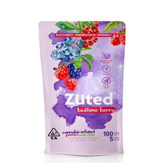 Bedtime Berry [SLEEP] (100mg THC / 40mg CBN) by Zuted