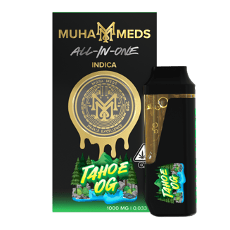 Tahoe OG [1000mg] | Muha Meds | Vape - Purple Lotus