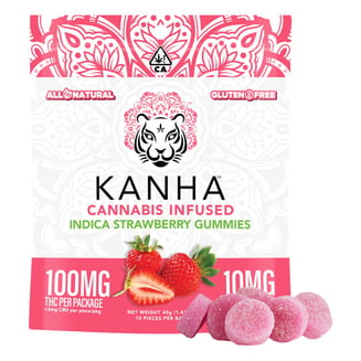 PROMO - Kanha - Strawberry - Indica [10pk] (100mg) by PROMO