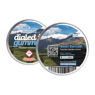100mg - Mount Bierstadt #2346 - Rosin Gummies (10pk) by Dialed In Gummies