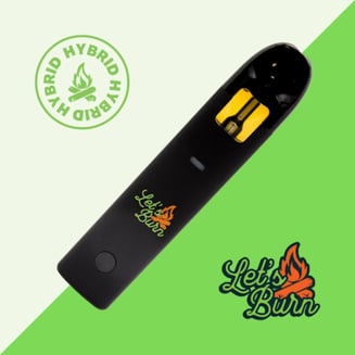 Let's Burn Trop Cherry 1g Disposable Vape 0113 by Let's Burn