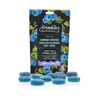 Smokiez — Sour Blue Raspberry