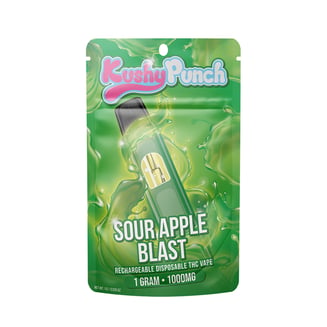Sour Apple Blast [1000mg] by Kushy Punch