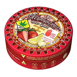 Hard Candy Illuminations 40:1 Strawberry Lemon CBD Edibles - 20pk by Verdelux
