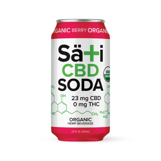 Berry Soda (23mg CBD) by Sati Soda