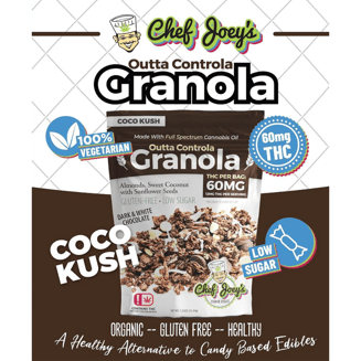 Coco Kush Granola by Chef Joey's Edibles