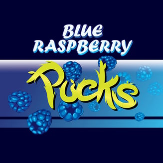 Pucks Cannabis Confections — Blue Raspberry