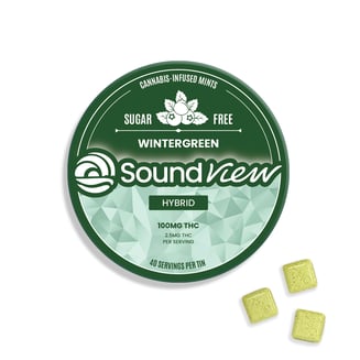 SoundView Wintergreen Hybrid Mints T85.2mg H 00285 by SoundView