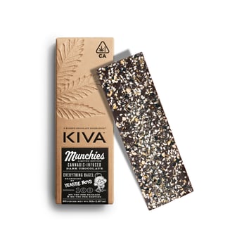 Dark Chocolate Everything Bagel Seasoning Munchies (100mg THC) by KIVA