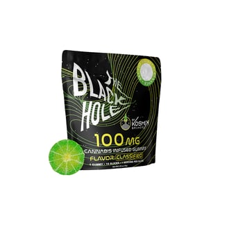 The Black Hole Yellow [1pk] (100mg) by Kosmik Brands