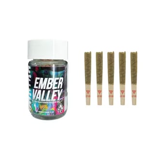 Black Pearl Infused Pre-Roll 5 Pack [.5G] by Ember Valley