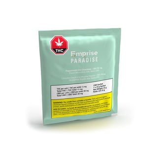 Organic Vegan Peppermint Hot Chocolate (20mg CBD) by Emprise Canada