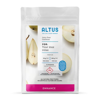 Juicy Pear - Indica [10pk] (100mg) by Altus