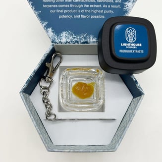 (Live Resin) Blue Dream Cryo HTE Sugar [1.68g] by Lighthouse Sciences