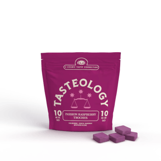 Passion Raspberry 10mg THC | 10mg CBD | 10pk (100mg) by Tasteology