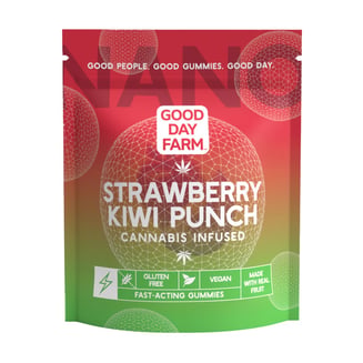 Strawberry Kiwi Punch [10pk] (100mg) by Good Day Farm