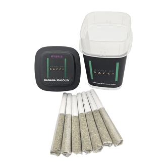 Banana Jealousy Dog Walkers 7 Pack Pre-Rolls 3.5g by House of Sacci