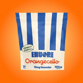 Encore Orangecello Gummies [10pk] (100mg) by Encore Edibles