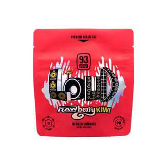 Rawberry Kiwi [5pk] (100mg) by 93 Boyz