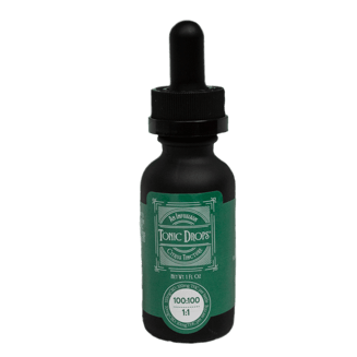 1:1 Tonic Drops [1oz] (100mg CBD/100mg THC) by Infusiasm