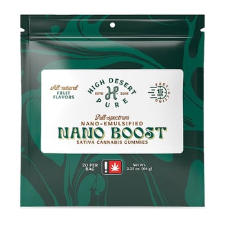Nano Boost [20pk] (100mg) by High Desert Pure