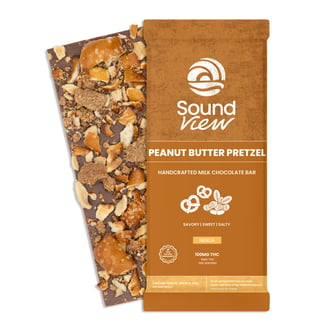 SoundView Peanut Butter Pretzel Milk Chocolate Bar T93.8mg I 00327