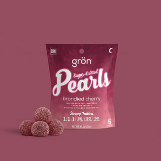 Grön: Brandied Cherry Pearls - Sleepy