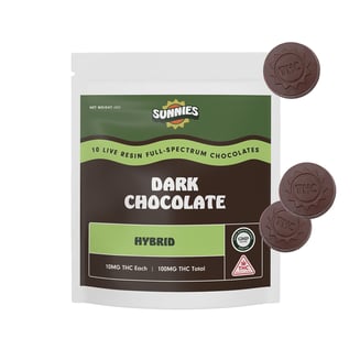 Dark Chocolate - Hybrid [10pk] (100mg) by Sunnies