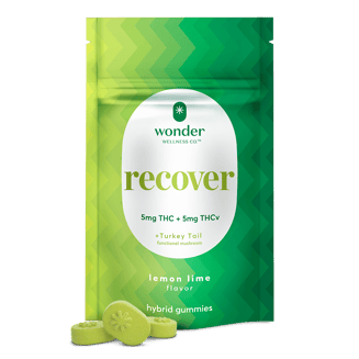 *Wonder | Recover 1:1 Lemon Lime Gummies [20pk] (100mg THC/100mg THCv) by * Wonder Wellness Co.™