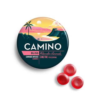 Camino Watermelon Lemonade Cannabis-Infused Gummies 00204 by Camino