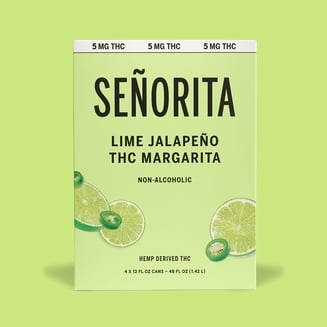 Lime Jalapeno Margarita [4pk] (20mg) by Señorita