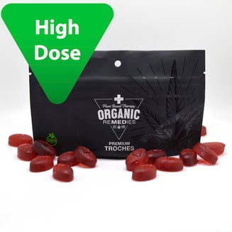 50mg THC Kiwi Strawberry [15pk] (50mg each/750mg total) by Organic Remedies