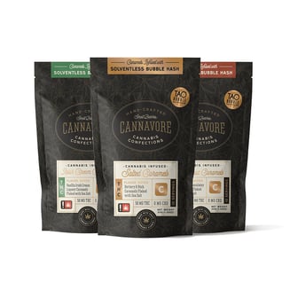 Hazelnut Caramel [10pk] (50mg) by Cannavore Edibles
