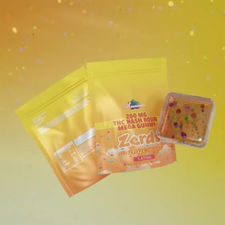Orange Soda Hash Rosin Zerds [1pk] (200mg) by Amnesia