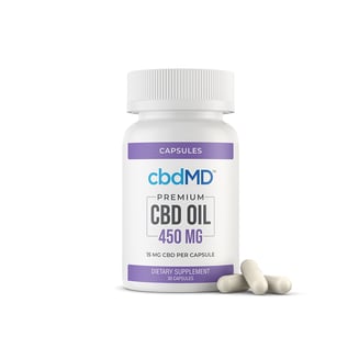 Capsules [30pk] (450mg CBD) by cbdMD