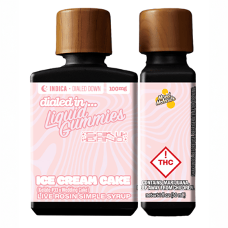 100mg - Ice Cream Cake - Rosin Drops by Dialed In Gummies