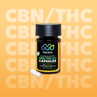 Capsules - 5:1 [30pk] (300mg CBN/60mg THC) by Main Street Health