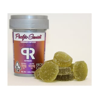 Pacific Sunsets - Sour Apple - Indica (100mg) by Pacific Reserve