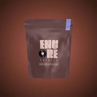 Dark Chocolate - Indica [20pk] (100mg) by Encore Edibles