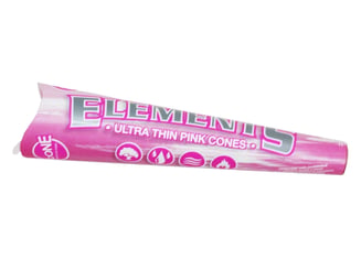1/4 Ultra Thin Cones - Pink [6pk]