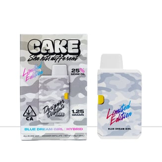 CAKE she hits different: Blue Dream Girl