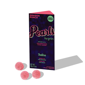 THC Dragon Punch Pearls - Indica (100mg)