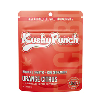 Orange Citrus - Recover [10pk] (30mg CBD/70mg THC) by Kushy Punch