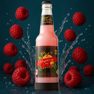 1:1 Raspberry [12oz] (100mg CBD/100mg THC)
