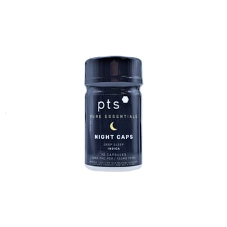 Night Caps - Indica [10pk] (100mg) by PTS