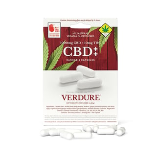 100:1 CBD++ [10pk] (1000mg CBD/10mg THC) by Verdure - NWCS