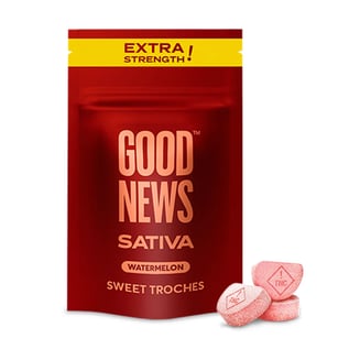Extra Strength Watermelon Sweet Troches [10pk] (500mg) by Good News™