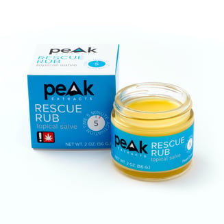 1:1 Rescue Rub [2oz] by Peak Extracts